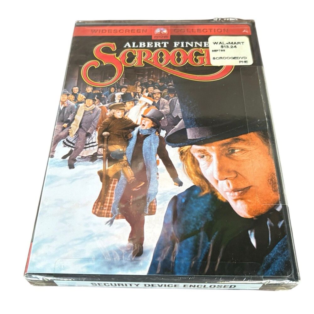 Scrooge DVD Albert Finney 1970 Widescreen Collection New Sealed Christmas Movie